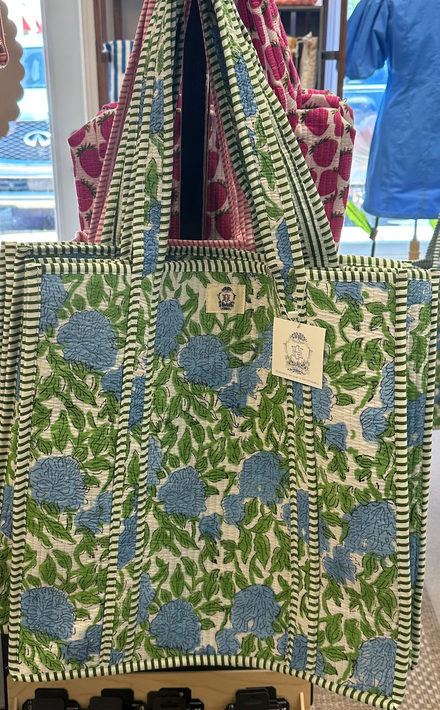 Quilted Tote Bag | Hattie's